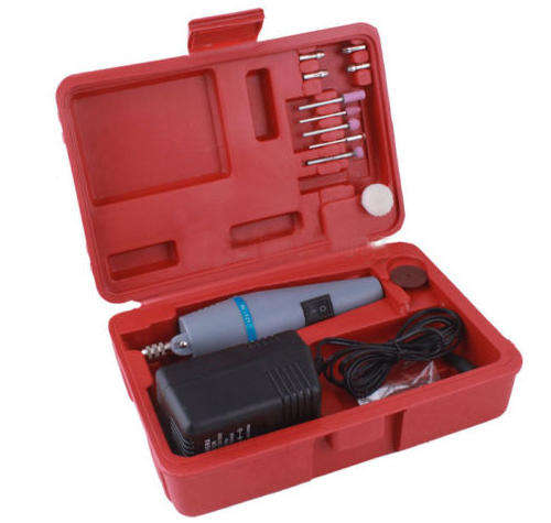 -LOCAL STOCK- Mini Electric Drill Set Grinder Kit Suit W/ Power Adaptor