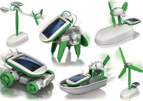 -LOCAL STOCK- 6 in 1 Solar DIY Educational Kit Toy Boat Fan Car Robot