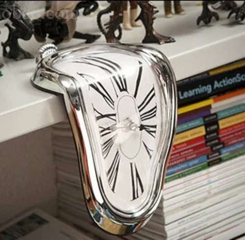 -LOCAL STOCK- NEW! MELTING SHELF CLOCK - INSPIRED BY SALVADOR DALI