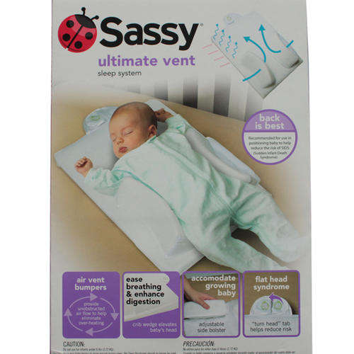 -LOCAL STOCK- Baby Sleep Positioner Sleep System Crib Prevent Flat Head Infant Pillow