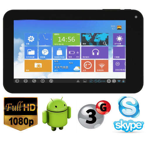 -LOCAL STOCK- Dual Camera *BLACK* 7" Google Android 4.0 Tablet-3G-WIFI
