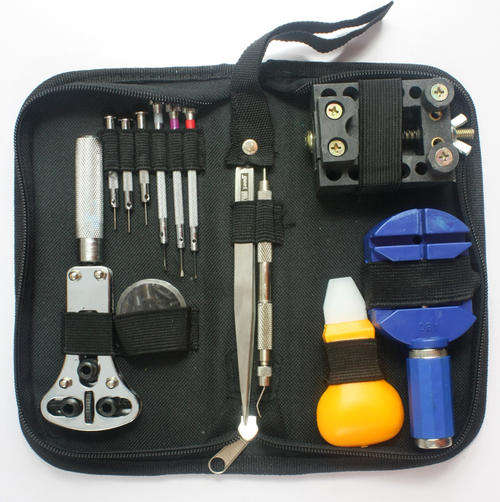 Watch Back case Holder Opener Link Pins Remover Repair Kit Tools