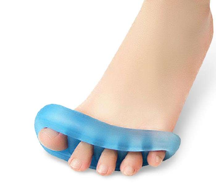 Super Flexible Pampered Toes Spa Soothing Gel Massager Relieve Sore Aching Feet