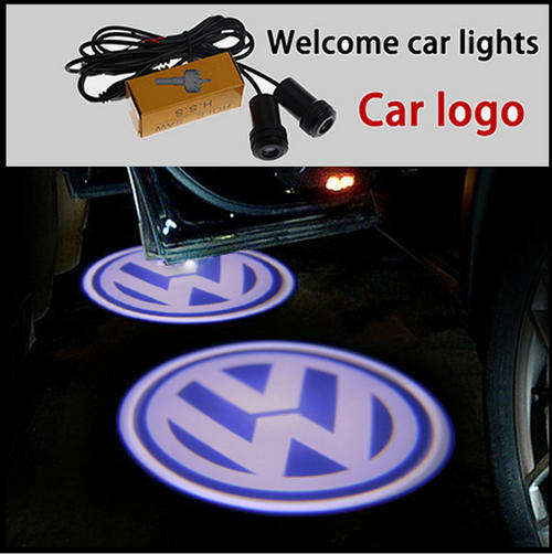 Monster Logo LED Light car Door Welcome 4th Gen Projector Laser Shadow Lamp
