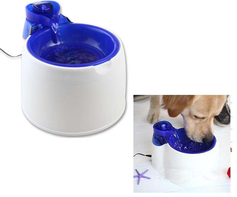 Dogit Fresh & Clear Elevated Large Dog Waterer Fountain