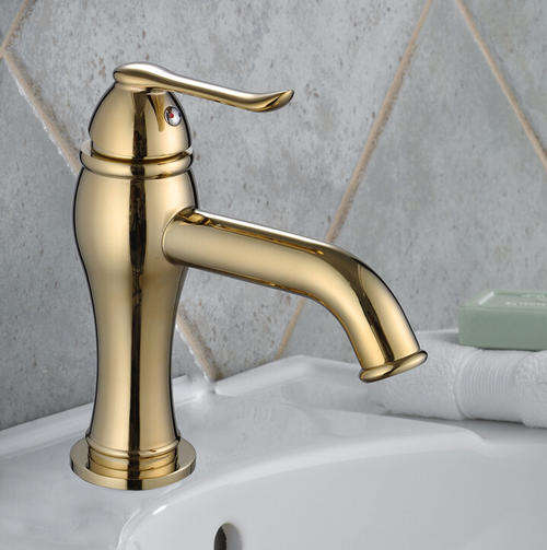 Bathroom Sink Faucet Antique Inspired Design-Antique Brass Finish Single Handle - Free Shipping