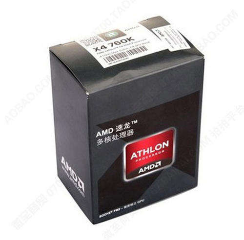 NEW AMD AD760 KWOHLBOX Athlon II X4 Quad-core 760K 3.8GHz Desktop Black Edition