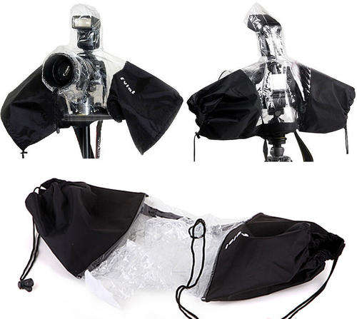Universal Rain Cover Rainproof Dust Protector For Sony Canon Nikon DSLR Camera