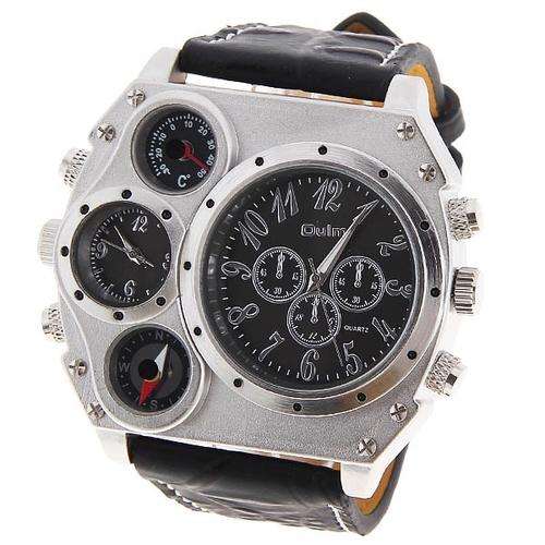 *Free Courier* Men's Sports watches Dual Movt Watch Compass Military watch Hiking Sports watches