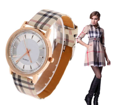 *Free Courier* Women Dress Quartz WatchesFashion casual Leather Women Vintage watch Wristwatch