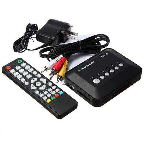 Multi Media Player 1080P USB TV SDHC Full HD Media Player HDMI MKV RMVB-FREE SHIPPING