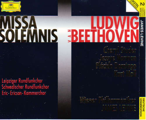 beethoven: missa solemnis   james levine  2cd set