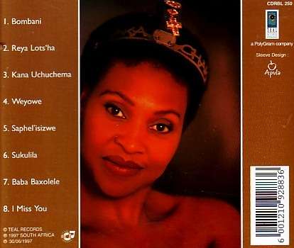 yvonne chaka chaka - bombani - cd