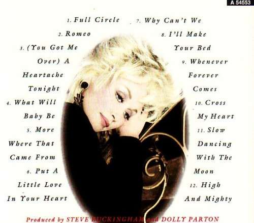 dolly parton - slow dancing with the moon - cd