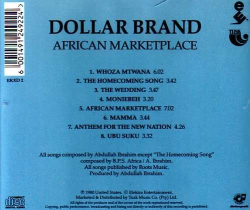 dollar brand - african marketplace - cd
