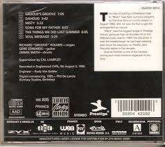 richard groove holmes - misty CD
