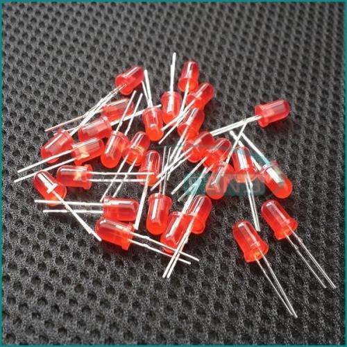 LED 5mm (RED) PACK OF 10