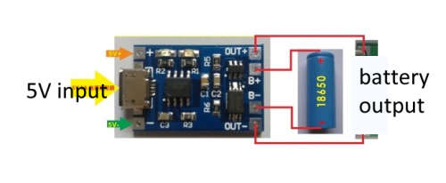 Lithium Battery Charge Module Board with Protection 5V 1A Adjustable TP4056 **IN STOCK**