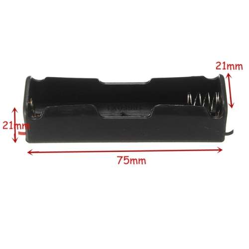 Battery Holder Single 18650 **LOCAL STOCK**