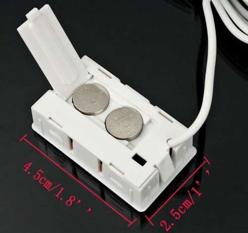 DIGITAL LCD THERMOMETER - WHITE **LOCAL STOCK**