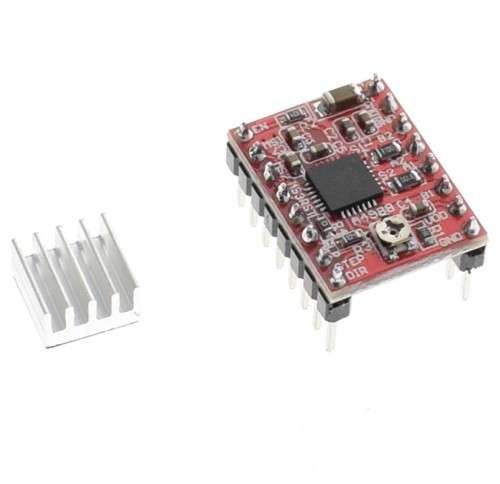 Stepper Driver - A4988  3D Printer  CNC + Heatsink ** LOCAL STOCK**