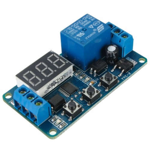 Timer Module Delay Relay 1 Sec -999 Min 12VDC With Display **LOCAL STOCK**