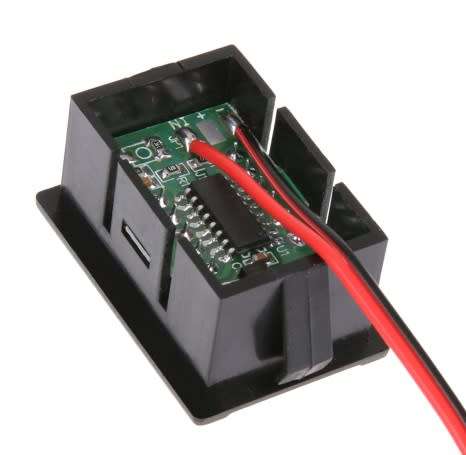 Voltmeter Digital Mini 4.5-30V DC - RED **LOCAL STOCK**