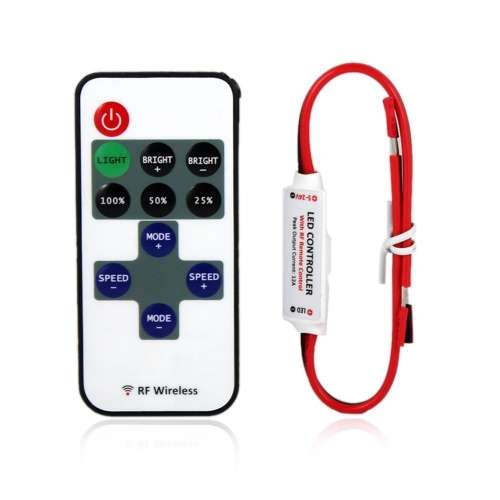 Dimmer RF Remote 12V LED Single Colour **LOCAL STOCK**