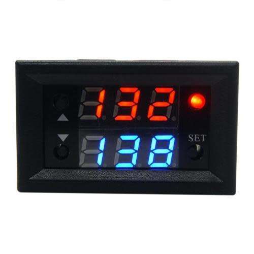 Timer Time Delay Switch Controller Relay 12V Red Blue Display 0 sec-999 hr **LOCAL STOCK**