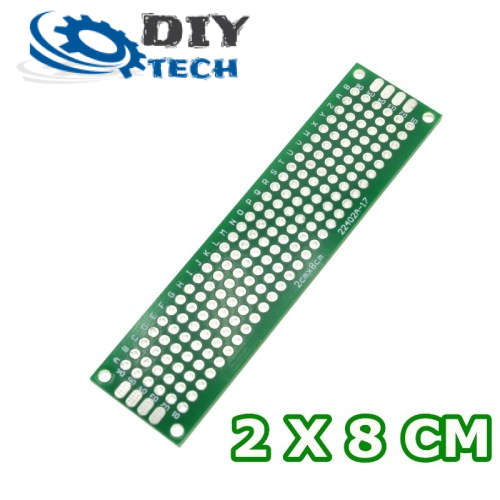 Prototype PC Board Double Sided 2x8 CM **LOCAL STOCK**