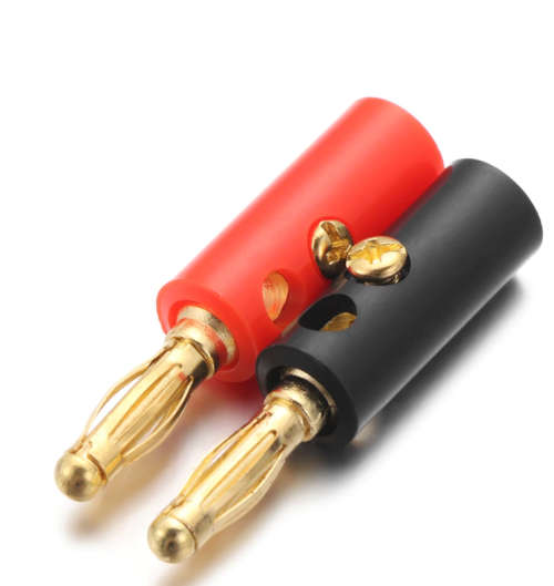 Banana Plug 4mm 1 PAIR  **LOCAL STOCK**