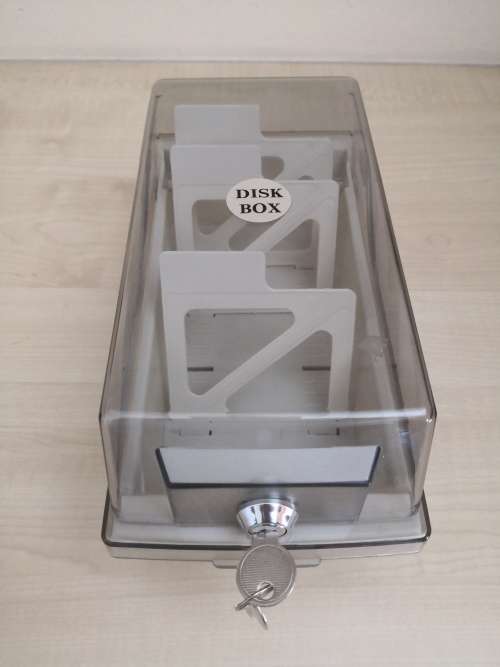 Disk storage holder for 3.5` Stiffy Disk **RETRO**