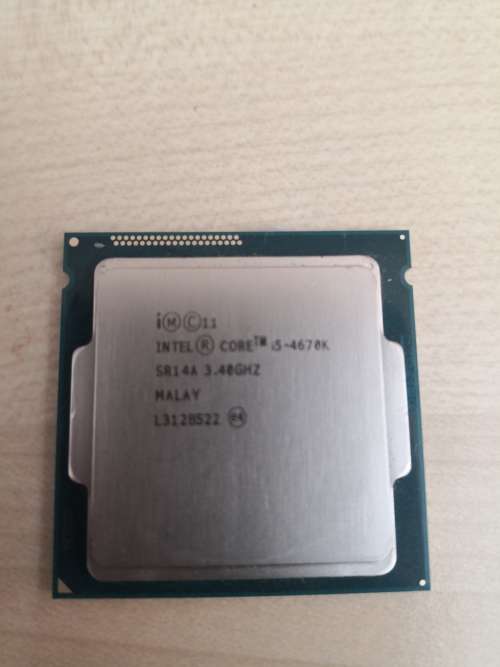 CPU i5-4670K LGA1150 + Cooling Fan