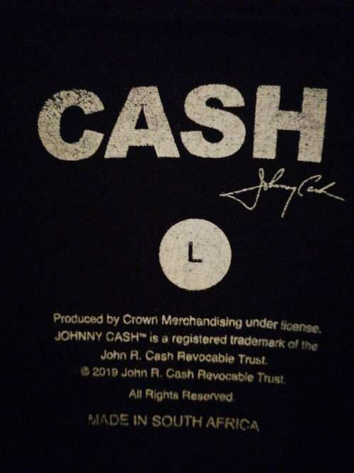 Johnny Cash  Man In Black  Unisex t-shirt