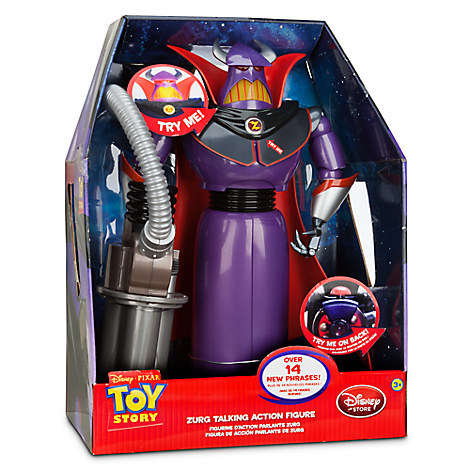 Disney Store Emperor Zurg Talking Action Figure - 15'' - ****in stock****