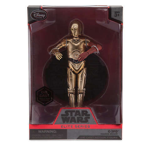 C-3PO Elite Series Die Cast Action Figure - 6 1/2''