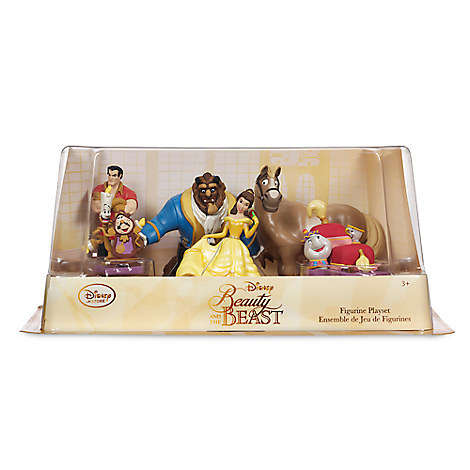 Beauty and the Beast Figure Play Set  A "Disney Store" Exclusive