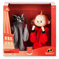 Jack-Jack and Raccoon Boxing Puppet Set with sound effects and phrases