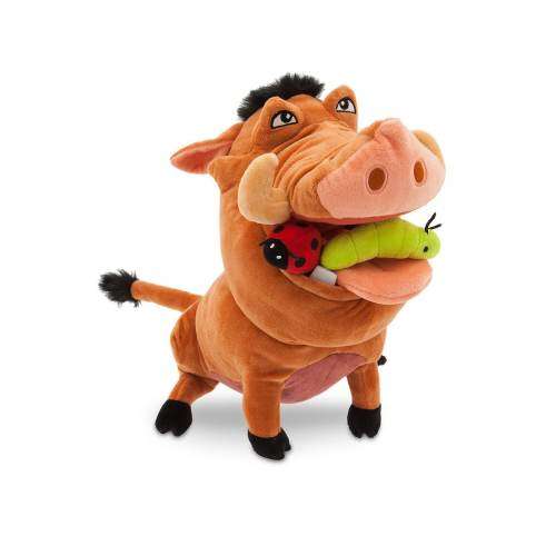 Disney Store Pumbaa Plush - The Lion King - Medium - 12 1/2''