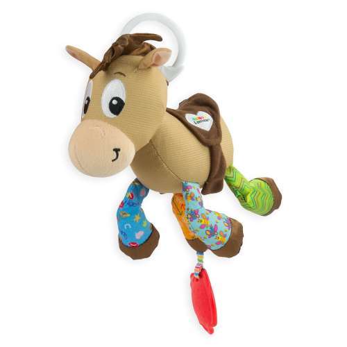 Bullseye Clip and Go Plush for Baby by Lamaze