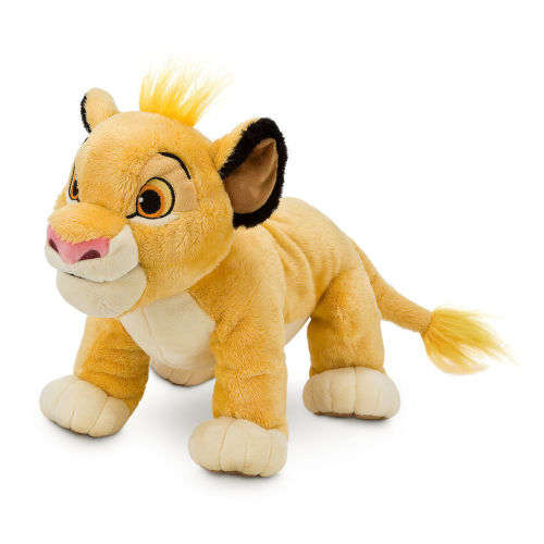 Authentic Disney Store Simba Plush - The Lion King - Medium - 11''