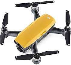 DJI Spark, Mini Drone, Sunrise Yellow