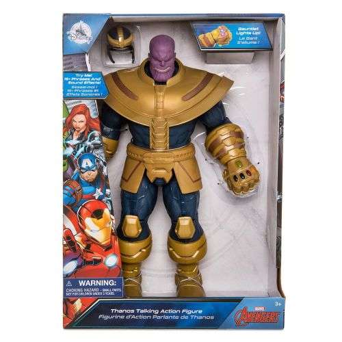 Large Thanos Talking Action Figure- Lights and Sound - by the Disney Store