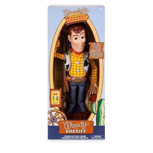 Official Disney Store Woody Interactive Talking Action Figure 16 inch