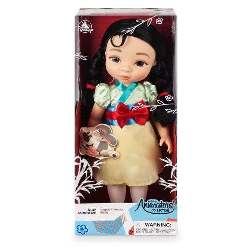 Disney Animators` Collection Mulan Doll - 16``