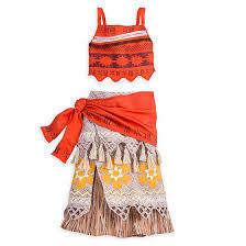 Genuine Disney Moana Costume by the Disney Store - Kids size  4