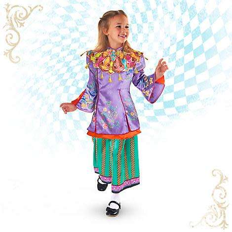 Authentic Disney Store Alice Through the Looking Glass Deluxe Costume for Kids size 4