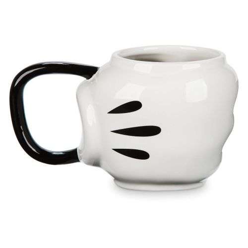 Disney Authentic Mickey Mouse Glove Sculptured Ceramic Coffee/Soup Cup Mug