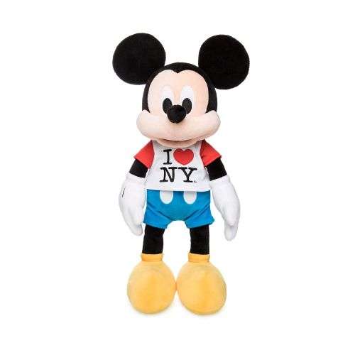 Mickey Mouse Plush  New York  Medium  15`` by the Disney Store