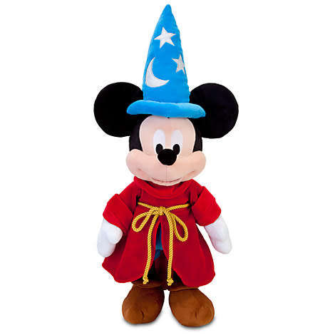 Sorcerer Mickey Mouse Plush  Medium 22 1/2` by the Disney Store